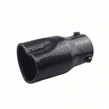 Car Modification Exhaust Throat Single Outlet Heart-Shaped Stainless Steel Exhaust Tip Muffler Tail Pipe Car Exterior Accessory - A - View 15