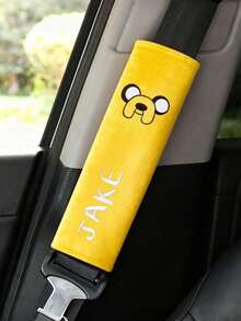 ADVENTURE TIME X SHEIN 汽車安全帶肩部護套，柔軟防勒舒適款，汽車肩墊，通用四季使用，汽車安全肩部用品 - BMO - 查看 1