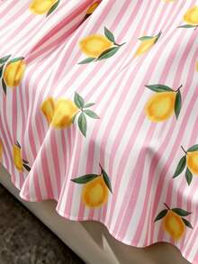 SHEIN Franclia Đầm midi nữ thanh lịch và thoải mái, họa tiết chanh sọc hồng trắng, không tay, cổ tròn, eo ren, dáng chữ A, xòe nhẹ, thích hợp cho kỳ nghỉ hè ở bãi biển, dự tiệc cưới, làm phù dâu, đi nghỉ mát, đi học, mặc hàng ngày, đi làm, đi ăn tối cuối tuần, đầm dài mùa hè cho phái nữ. - Hồng - Xem 8
