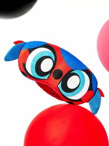 Miraculous Ladybug X SHEIN 1. 可爱卡通睡眠眼罩，带3D耳朵，有效遮光，不拉扯头发，采用柔软面料制成，非常适合睡眠。 - 寶藍色 - 查看 2