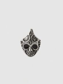 MortiRose 5PCS Gothic Style Earrings Punk Disc Studs Cartilage Earrings Dangle Stud  Skull  Helix Ear Tragus Piercing Body Jewelry,Goth/Gothic/Punk/Grunge/Dark Gothic,Streetwear,Summer/Festival/Prom/Party,Vintage - Steel color - View 7