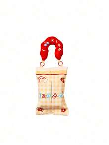 Zazumi 1 Portable Car Tissue Box, Multifunctional And Cute Dopamine Paper Box In The Car, Seat Storage, Hanging Tissue Storage Bag - Multicolor - View 13