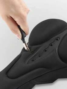 Capa de Selim de Bicicleta, Silicone de Alta Elasticidade. Capa de Selim Respirável e Absorvente de Choque para Bicicleta de Montanha/Estrada, Equipamento de Ciclismo, Capa de Selim de Bicicleta de Alta Elasticidade, Capa de Assento Macia de Espuma Grossa, À Prova d'Água, Projetada Especialmente para o Escroto, Almofada de Assento Escrotal, Prevenção da Fadiga Escrotal para Ciclismo de Longa Duração, Capa de Selim Respirável e Absorvente de Choque para Bicicleta de Montanha/Estrada, Equipamento de Ciclismo - Multicolorido - Visão 6