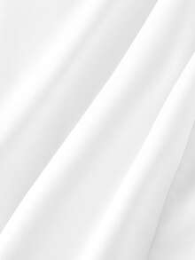 SHEIN MOD Đầm midi không tay cổ tròn màu trơn dành cho nữ, thắt eo. - trắng - Xem 7