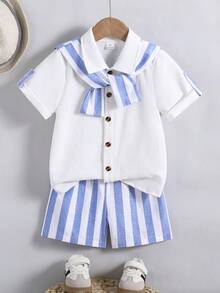 Blue and White