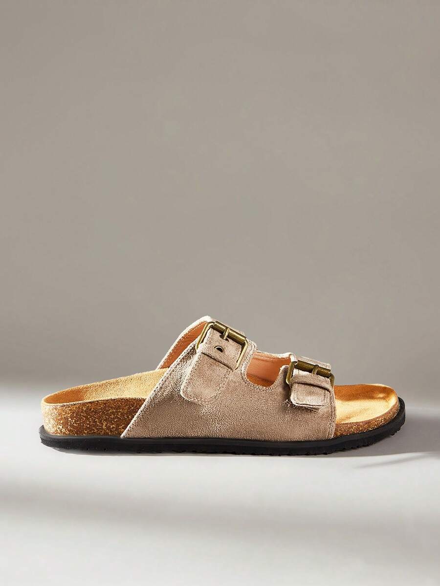 Solecia Sandal nữ thời trang công sở, đa năng, phù hợp cho đi lại hàng ngày. - Xám - Xem 1
