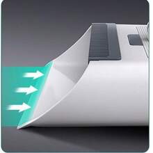 Three-In-One Broom Dustpan Set, Which Integrates Broom, Dustpan And Hidden Brush, 180 Rotation Without Dead Angle Cleaning, Automatic Rebound And Leak-Proof Scanning, Scraping Hair Without Hand Pulling, Folding And Standing Storage, Saving Space, Making Home Cleaning More Efficient And Convenient. - Triple - View 6