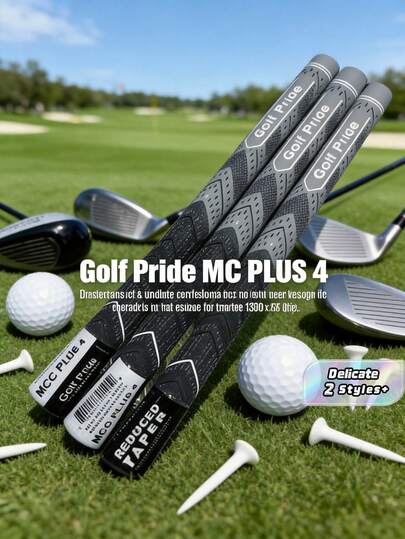 13PCS MCC Golf Grips, Golf Accessories Standard Midsize Size Grey Blue Red 60R Grip