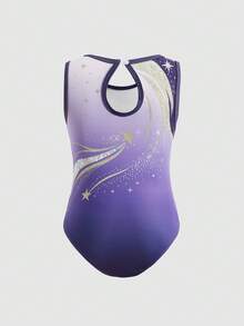 SHEIN Trang phục năng động Bé Gái - Màu tím - Xem 3
