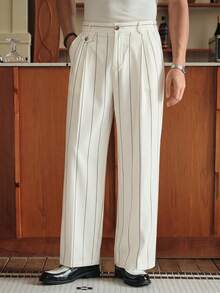 SWAVVY Men Pants - White - View 3