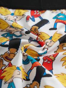 Nick 90s | SHEIN Young Boy Cartoon Print Boxer Briefs - Multicolor - View 5