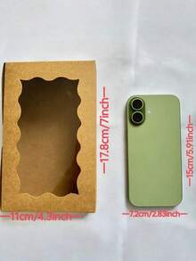 30个牛皮纸烘焙盒，带透明窗口，食品包装盒，小型零食容器，适用于饼干、蛋糕、糖果 - 非常适合甜点、马卡龙包装盒、新年糖果包装盒、婚礼、生日、圣诞节、感恩节、情人节、母亲节、家庭食品包装纸盒、甜点包装盒 - 彩色 - 查看 11