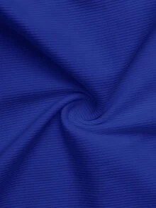 Slaydiva Casual Basic Racerback Sleeveless Deep V-Neck Ribbed Camisole,Summer Top - Royal Blue - View 7