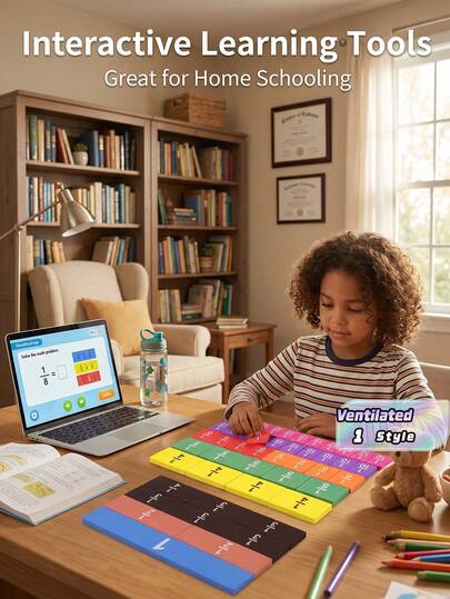 1PC Magnetic Fraction Cube Magnetic Fraction Problem Demonstrator Third And Fourth Grade Math Fraction Block Fraction Problem Addition And Subtraction Demonstrator Teaching Aids School Stuff Back To School