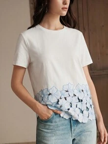 藍白色