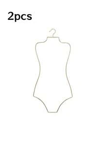 Metal Swimsuit Hanger, Suitable For Storage Of Swimwear Bikinis And Underwear, Suitable For Wardrobe Organization, Summer Beach Holiday Travel Swimwear Storage, Durable Space Saving Design, Suitable For Women's Underwear Display Rack, Suitable For Bathroom Bedroom Wardrobe And Retail Store Display - Multicolor - View 12