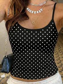 Áo tank top hai dây tối giản phong cách thường ngày dành cho thiếu nữ, áo mùa hè. - Nhiều màu - Xem 2