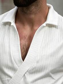 Manfinity Homme Áo tank top nam màu trắng dáng rộng, đa năng, có thể mặc trong hoặc ngoài, trang phục thường ngày năng động, phù hợp cho cả nam và nữ, làm quà tặng cho bạn trai/chồng hoặc làm áo đôi. - trắng - Xem 6