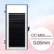False Eyelashes, 20 Rows Eyelash Extension C Cc D Curl Russian Volume Lashes 0.05 0.07 0.10 0.15 0.20 Thickness Fake Eyelashes Cluster Lash Lash Clusters, Eyelash Clusters, Individual Eyelashes, Lashes, Fake Lashes - Black - View 23