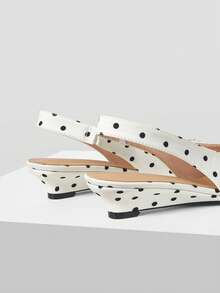 MOTF PREMIUM Tacones de punta fina con tira trasera para mujer, para el Día de San Valentín, zapatos de primavera, tacones para vacaciones de primavera, Pascua, baile de graduación y Navidad - Blanco 3 - Ver 10