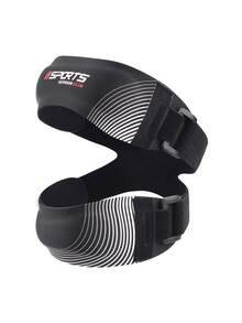 Ginocchiera di supporto con doppia fascia di compressione e cinturino per la rotula, per corsa e fitness, traspirante e anti-sudore. - Multicolore - Visualizzare 5