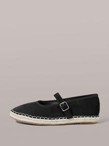Styleloop Giày đế xuồng và sandal đế cao dành cho nữ - màu đen - Xem 3