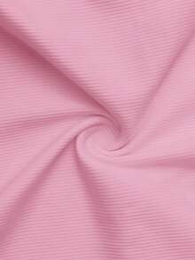 Slaydiva Casual Basic Racerback Sleeveless Deep V-Neck Ribbed Camisole,Summer Top - Pink - View 7
