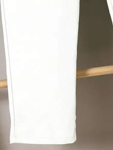 SHEIN 大童男童休闲套装 - 浅蓝色条纹短袖衬衫，小翻领 + 白色休闲裤，适合日常穿着、户外活动、通勤、上学、短途旅行、度假、旅游、婚礼、舞会、毕业典礼等场合。 - 淺藍色 - 查看 6