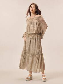Giày sandal đế xuồng Styleloop dành cho nữ, màu trơn, chất liệu vải canvas, kiểu dáng thường ngày, phong cách Bohemian, retro Pháp, thích hợp cho các lễ hội âm nhạc, tiệc tùng, du lịch, mùa hè, đồ dùng cần thiết khi đi du lịch. - Màu trắng 2 - Xem 5