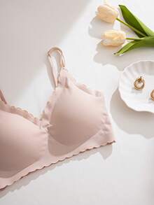 Snug Zone 6件套无缝波浪边吊带文胸内衣套装 - 彩色 - 查看 5