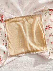 PetitDoll Calzoncillos tipo bóxer con estampado floral pequeño para tallas grandes - Multicolor - Ver 7