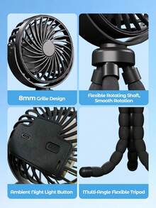 Teckwe T004，500mA，ABS材质，5V，三档调光夜灯 - 手持 - 查看 6
