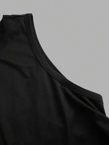 SHEIN EZwear 3件裝休閒大尺碼圓領無袖女款背心上衣，適合夏季 - 彩色 - 查看 10