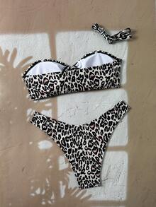 Swim Mod Bộ bikini hai mảnh gợi cảm dành cho nữ, thích hợp cho kỳ nghỉ hè, đi biển. - Nhiều màu - Xem 2