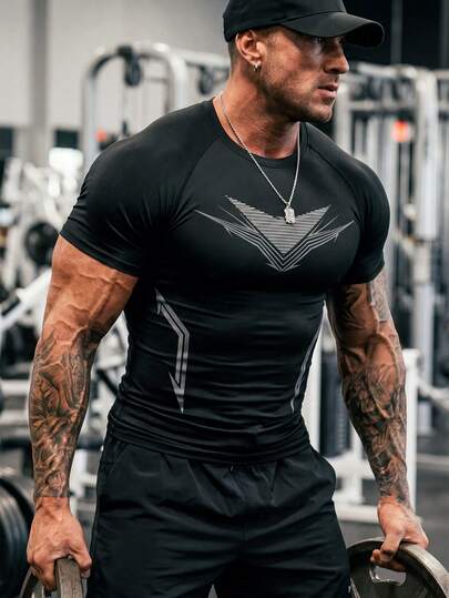 GymBeat Men Sports Tees & Tanks