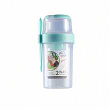 1 cốc đựng đồ ăn sáng mang đi, cốc đựng salad mang đi, hộp đựng sữa chua ngũ cốc yến mạch ăn nhẹ qua đêm, hộp đựng Parfait và hộp đựng nước sốt salad kèm nĩa cho bữa trưa, lọ đựng trái cây và rau củ - Nhiều màu - Xem 23