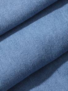 DAZY Trang phục hai mảnh denim nữ - Màu xanh lam - Xem 4