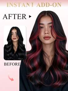 8Pcs 16 Clips Straight Clip In Hair Extensions Real Remy Human Hair #99J Wine Red, 12-18 Inch Double Weft Invisible Clip In Hairpieces, Help Add Hair Volume & Boost Hair Color Layer, Ideal For Full Head Daily Use For All Women And Girls - S99J - View 7