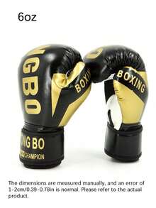 2 Pieces, Unisex Boxing Gloves, Thick Design, Suitable For Sandbag Training, Boxing Practice, But Also Suitable For Sanda, Muay Thai, Mma, And Other Sports. Available Colors: Red, Blue, Black, White. - Multicolor - View 11