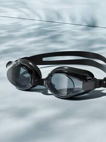 1 Set Of High-Definition Electroplated Anti-Fog Swimming Goggles And Silicone Swimming Caps With An Ultra-Wide Field Of View Design - Multicolor - View 5