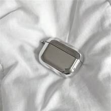Estuche para auriculares enchapado sin auriculares - Plateado - Ver 6