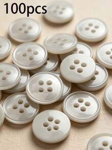 50/100/200/300/500/1000 颗纽扣 - 浅灰色复古圆形纽扣，适用于 DIY 项目、衬衫、缝纫、小型配饰（例如钱包）和 DIY 钱包制作。 - 淺灰色 - 查看 11