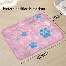 Washable Dog Cooling Mat Ice Silk Cooling Mat For Dogs Pet Self Cooling Pad Blanket Dog Cooling Pad For Indoor & Outdoor Car Seats - Pink - View 8