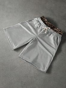 SLATEMANN Men's Casual 7/8 Length Pants With Dual Waistbands - Grey - View 7