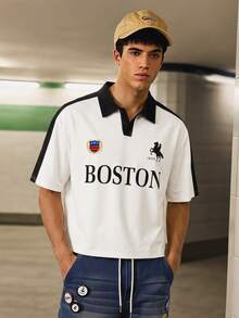 SWAVVY Men Polo Shirts - White - View 1