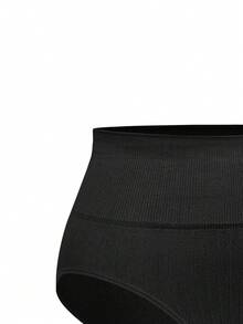 SHEIN Quần lót định hình eo cao liền mạch - màu đen - Xem 8