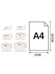 Caja de exhibición elevadora de acrílico blanco, caja de almacenamiento de cosméticos, adecuada para stands de exhibición de bodas y fiestas. - Blanco - Ver 15