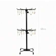 Sock Display Racks, Scarf Display Racks, Hat Display Racks, Glove Display Racks, Mask Display Racks, Jewelry Display Stands, Hooks, Rolling Rotating Floor Racks, Back-To-School Essentials - Black - View 4