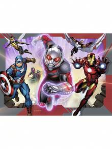 Ravensburger Marvel Avengers 12+16 +20 +24Piece Jigsaw Puzzles Kids Age 3Years+ 6942 - Multicolor - View 3