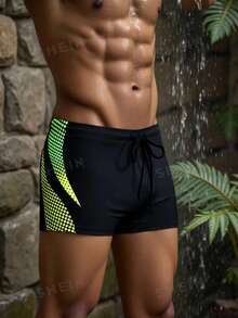 Surfspeed 2026 New Spring Summer Plus Size Men's Dark Green Casual Beach Holiday Holiday Sporty Comfortable Swim Trunks Tropical Bathing Board Shorts With Liner - Multicolor - View 6